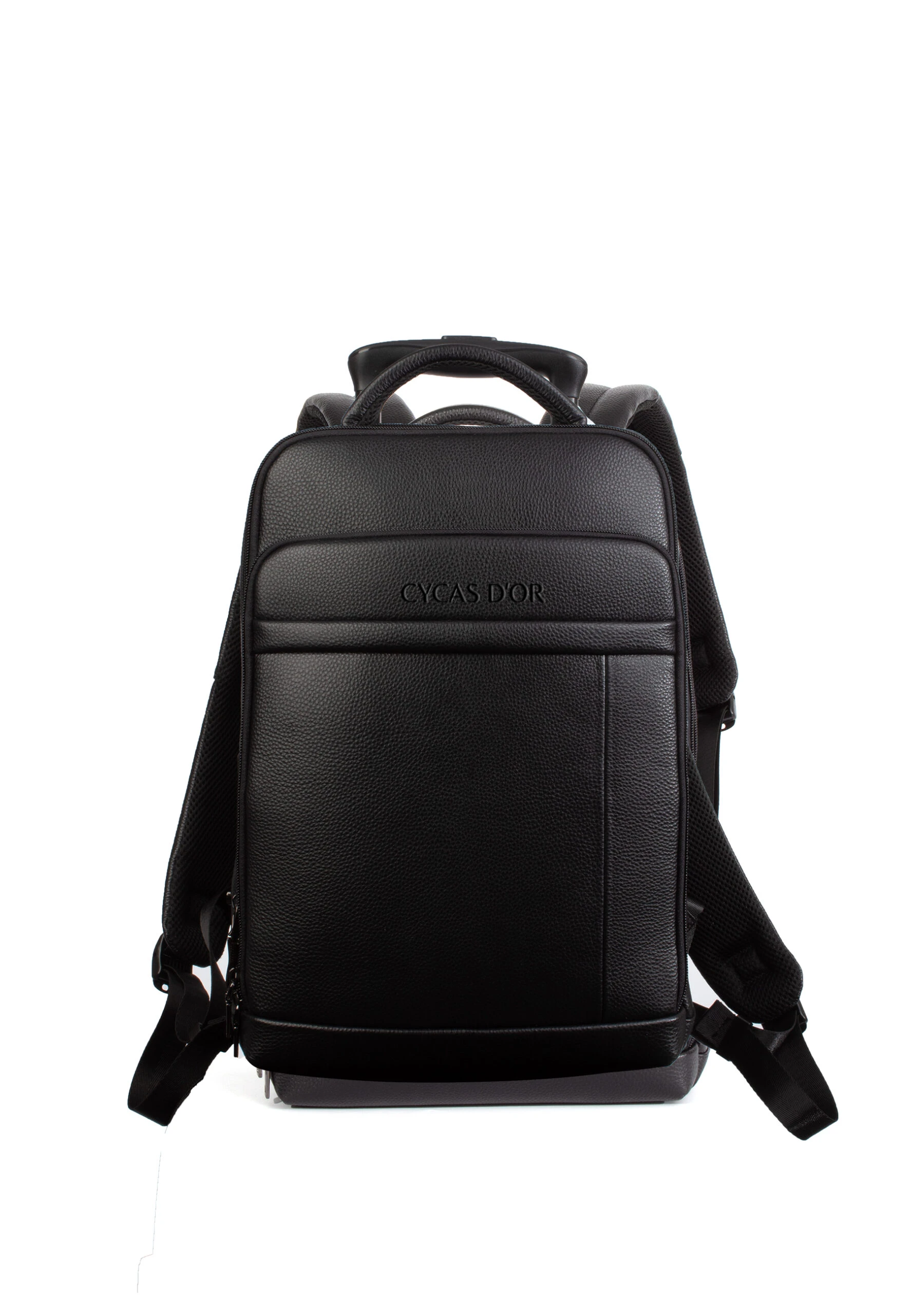 CYRUS FINGERPRINT LEATHER BACKPACK - Image 5