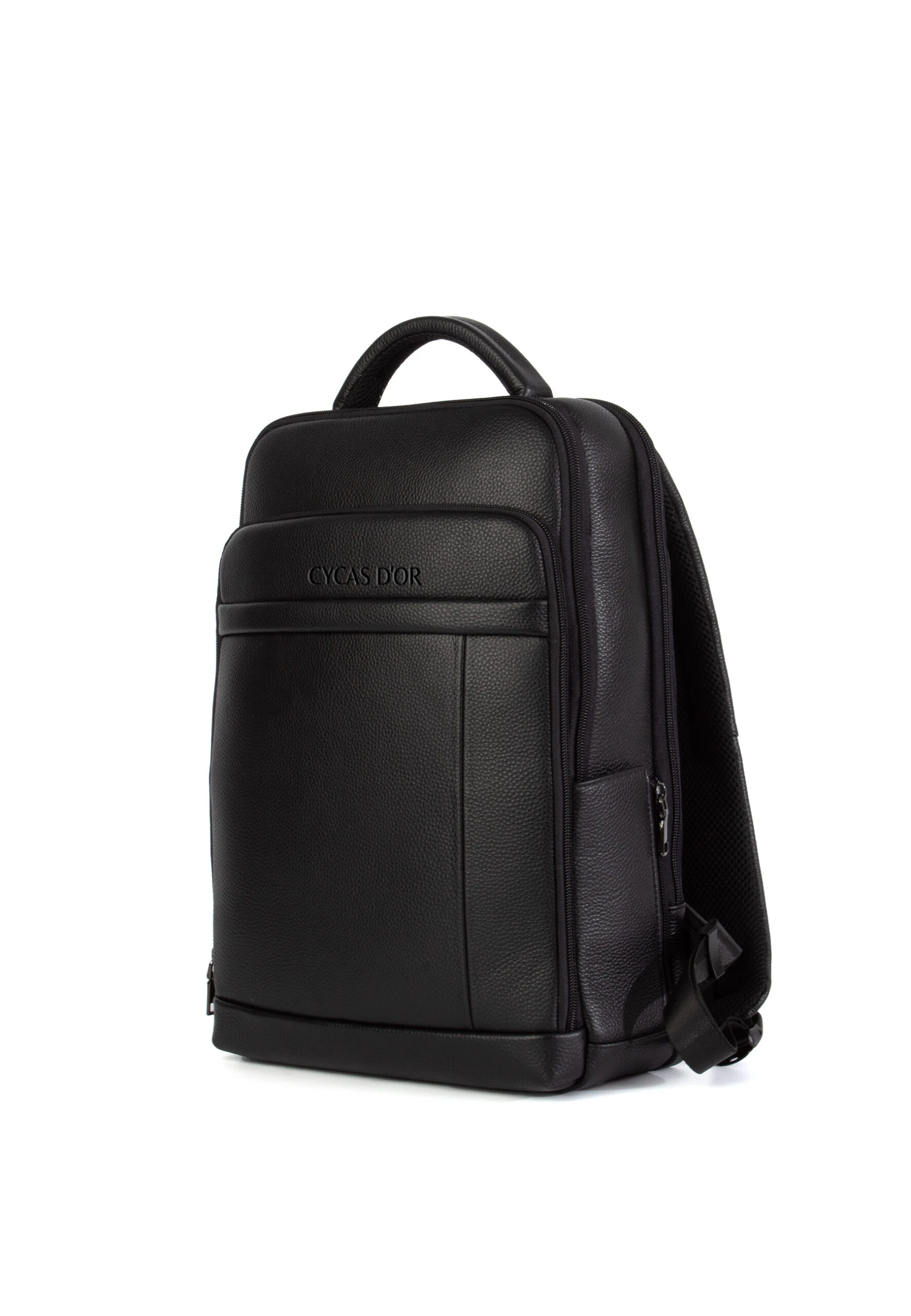 CYRUS FINGERPRINT LEATHER BACKPACK - Image 7