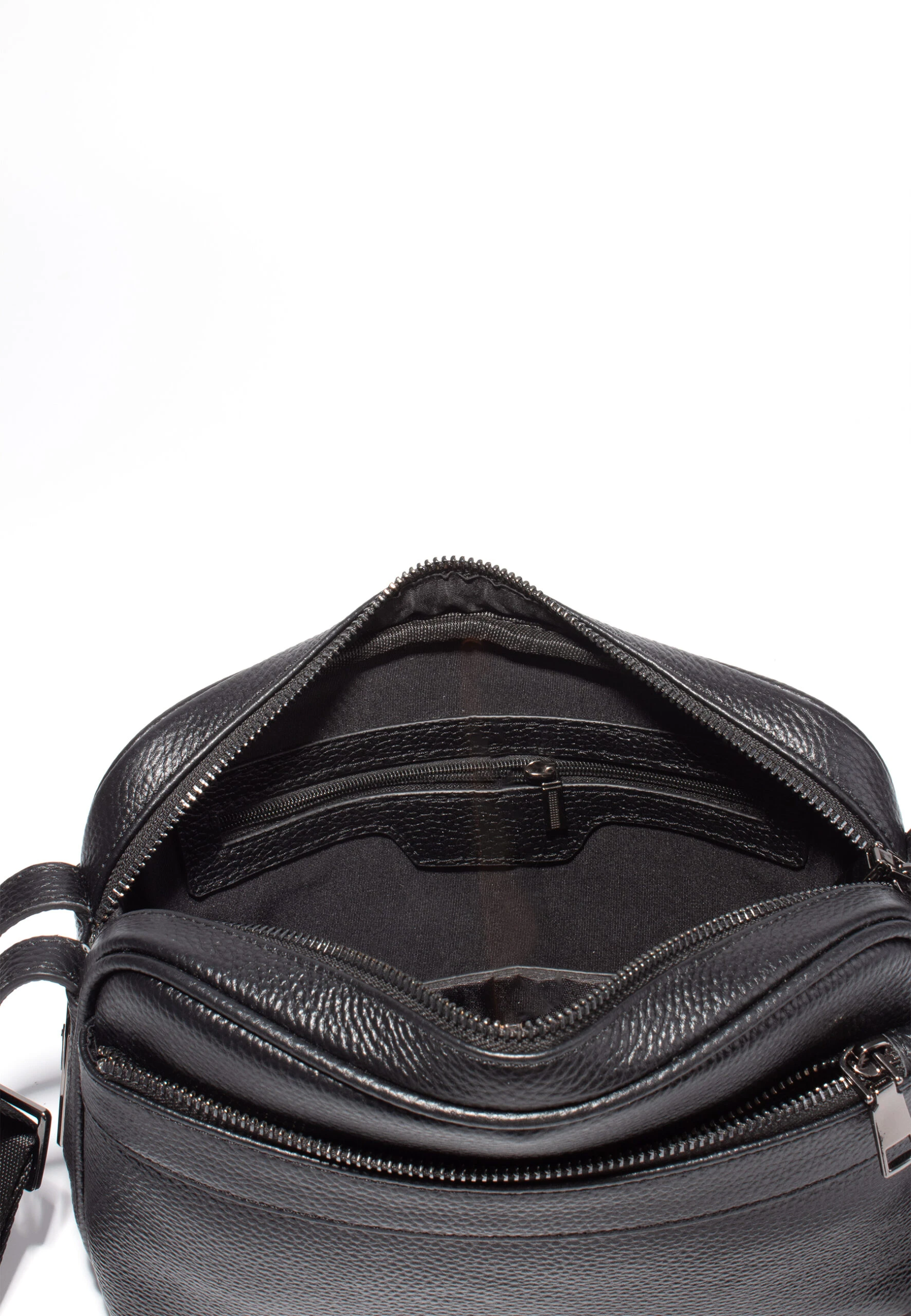 BELLARO FINGERPRINT CROSS BODY LEATHER BAG - Image 7