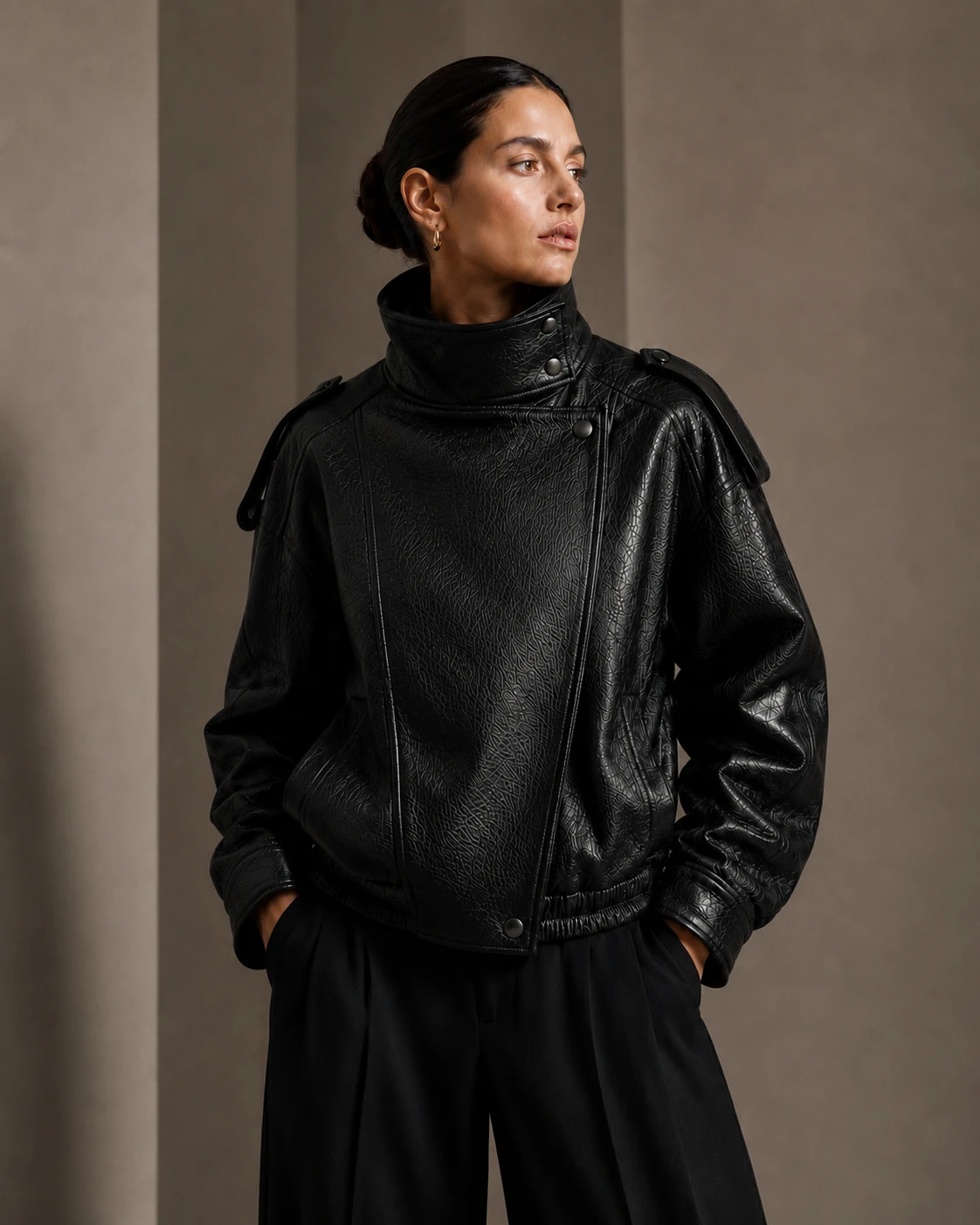 THE DUCHESS HERITAGE LEATHER JACKET - Gallery Image