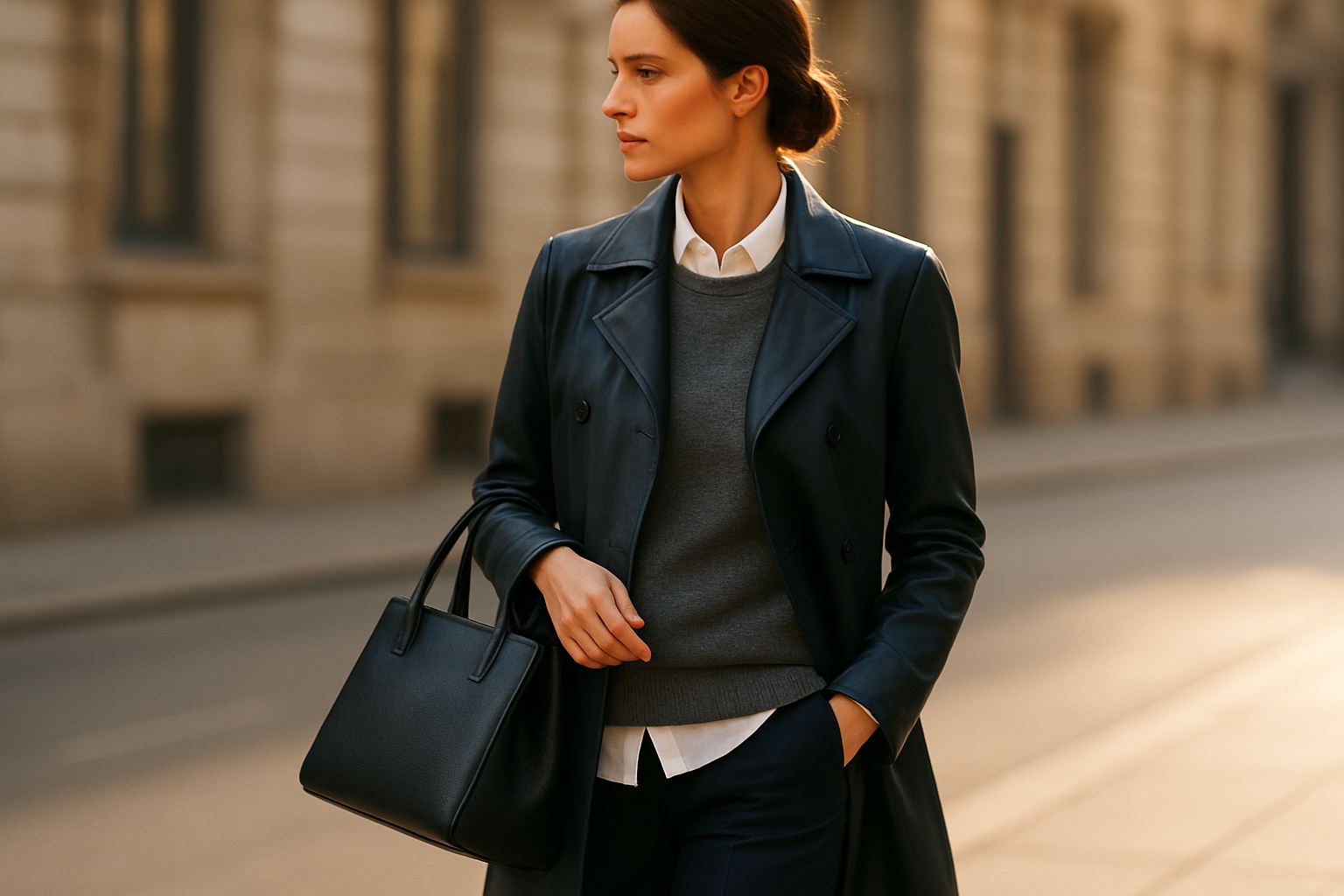 Premium Cycasdor editorial image for The Art of Timeless Leather: Craftsmanship for the Modern Wardrobe