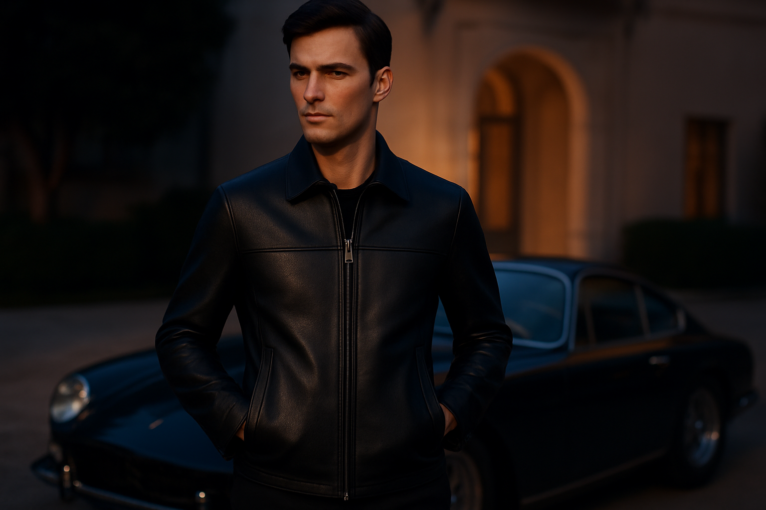 Premium Cycasdor editorial image for Finding Your Perfect Leather Jacket Fit: A Comprehensive Guide